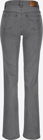 ARIZONA Bootcut Bootcut-Jeans 'Comfort-Fit' in Grau