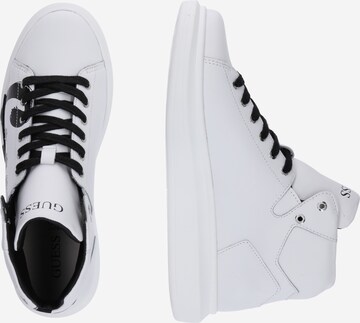 GUESS Sneakers hoog 'Opera' in Wit: zijkant