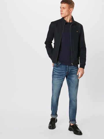 FARAH Between-season jacket 'HARDY HARRINGTON' in Blue