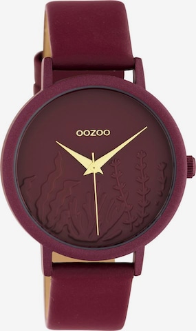 OOZOO OOZOO Quarzuhr »C10609« in Rot: predná strana