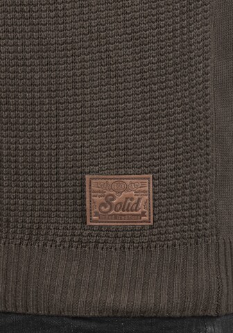 !Solid Sweater in Brown