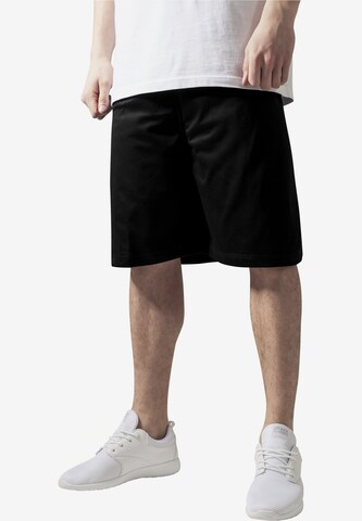 Urban Classics Loosefit Shorts in Schwarz: predná strana