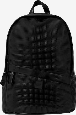 Urban Classics Rucksack in Schwarz: predná strana