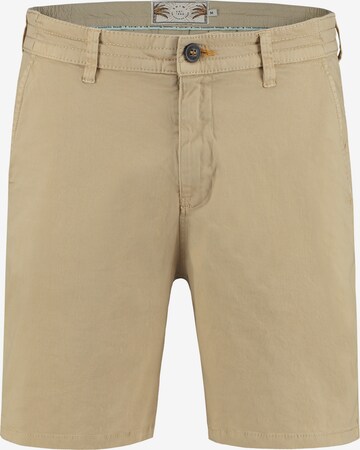 Pantaloni chino di Shiwi in beige: frontale