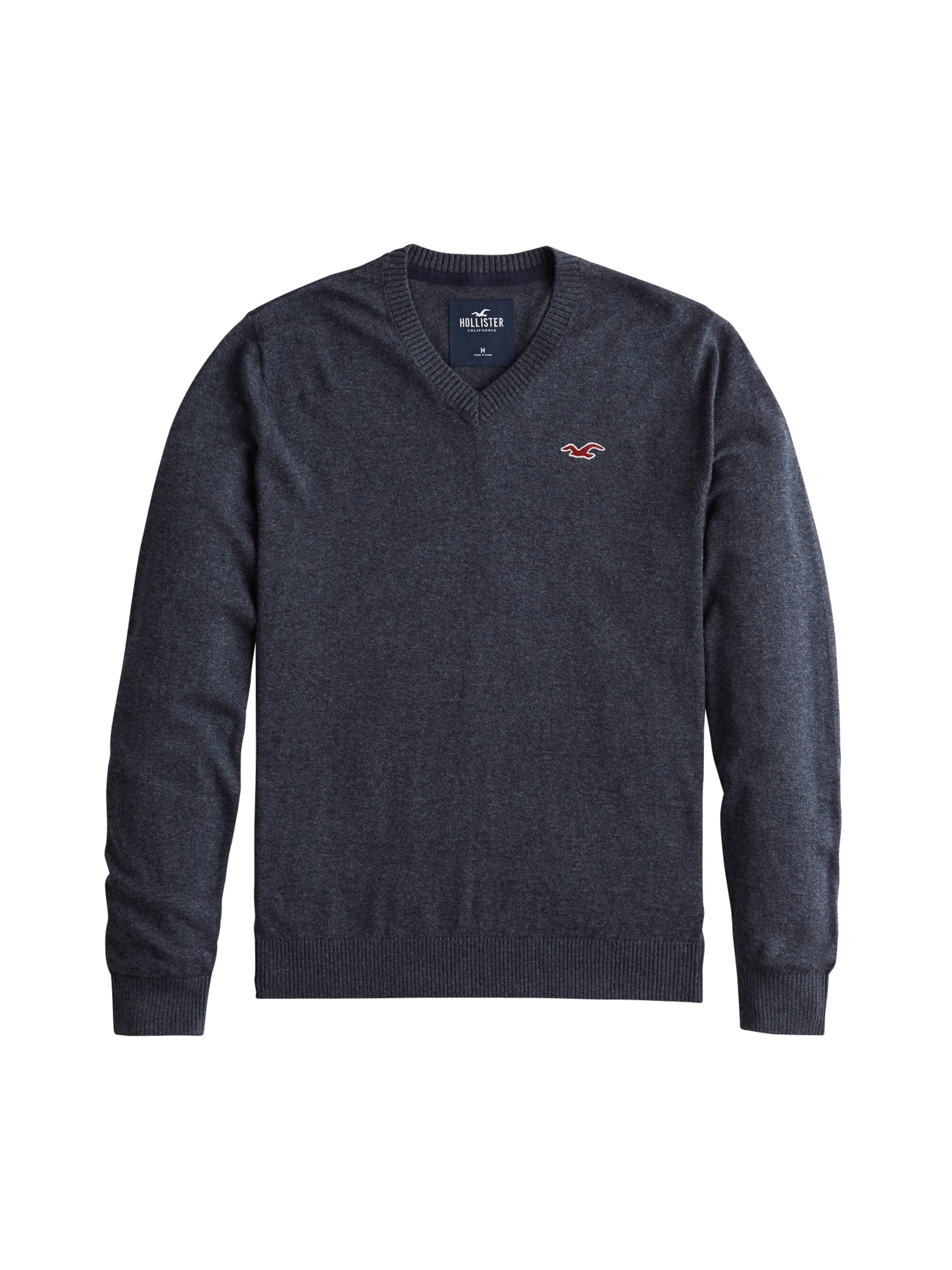 HOLLISTER - Trui 'BTS19-FG CORE VNECK 3CC' in de kleur Navy