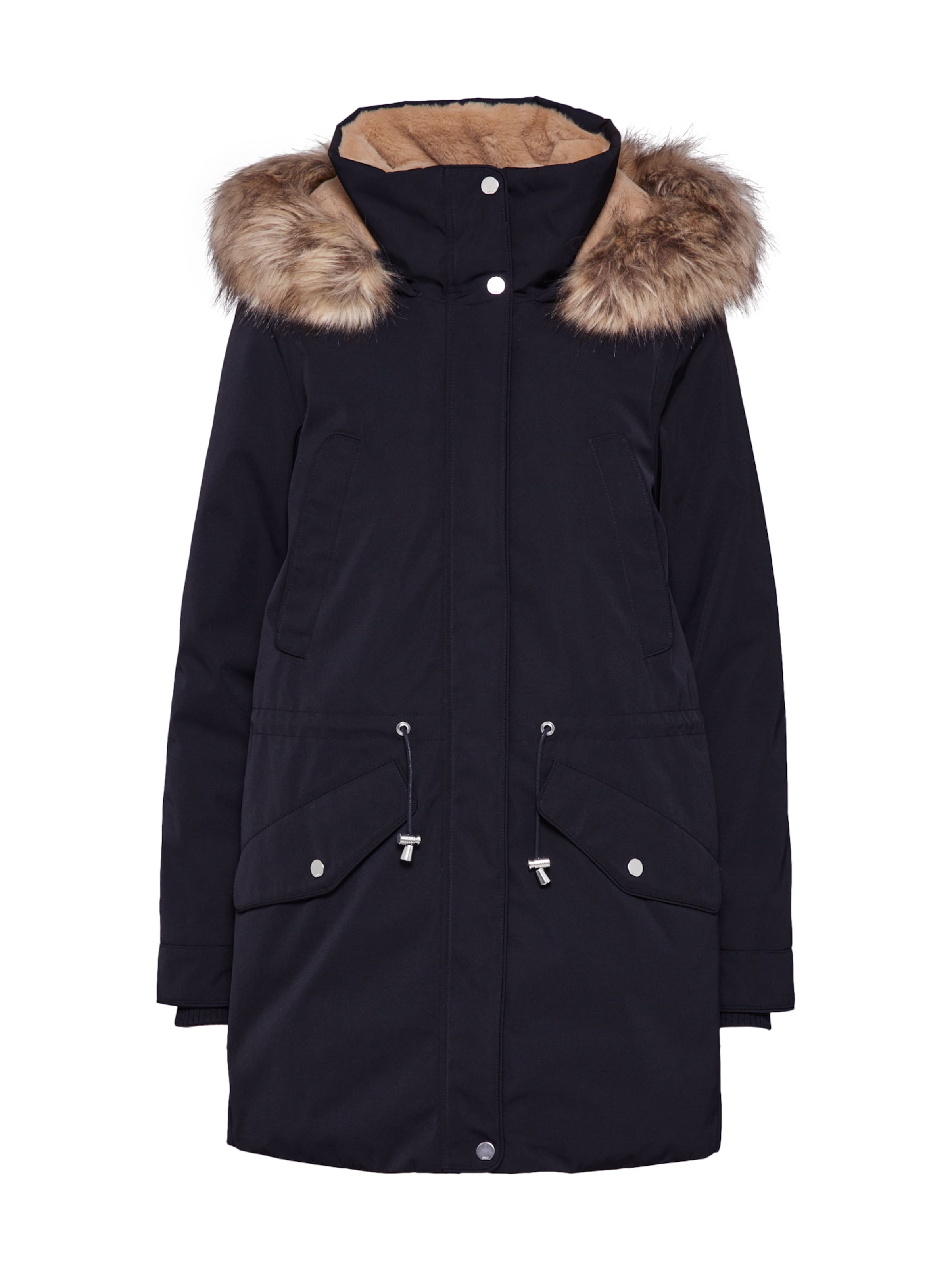 ONLY - Winterparka in de kleur Donkerbeige