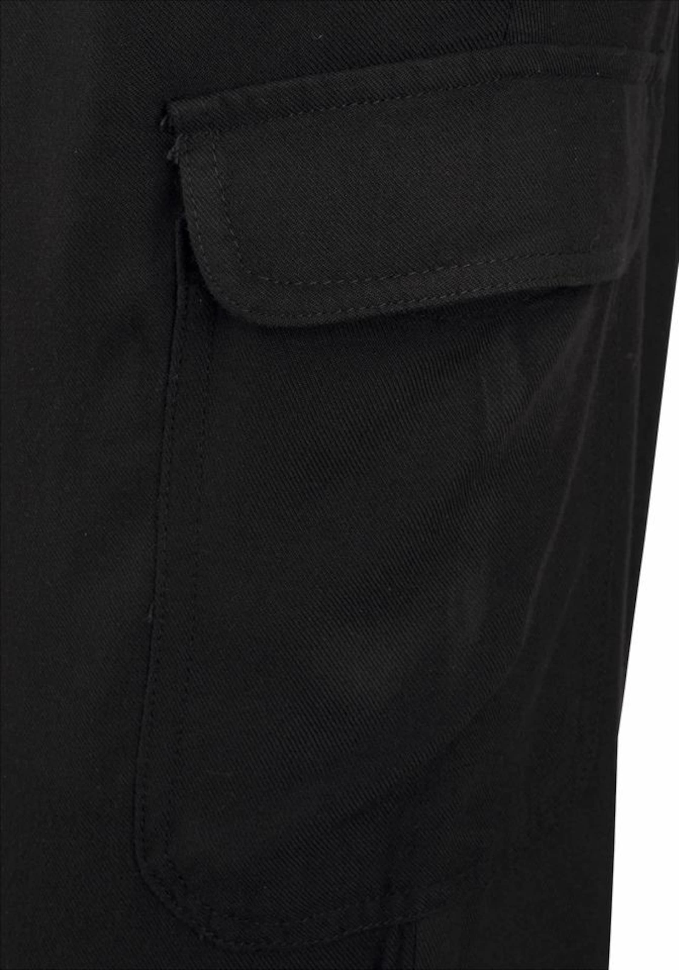 LASCANA Tapered Trousers in Black