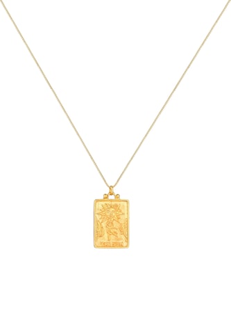 ELLI Halskette Sonne, Vintage in Gold