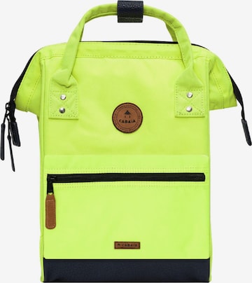 Cabaia Backpack in Yellow: front