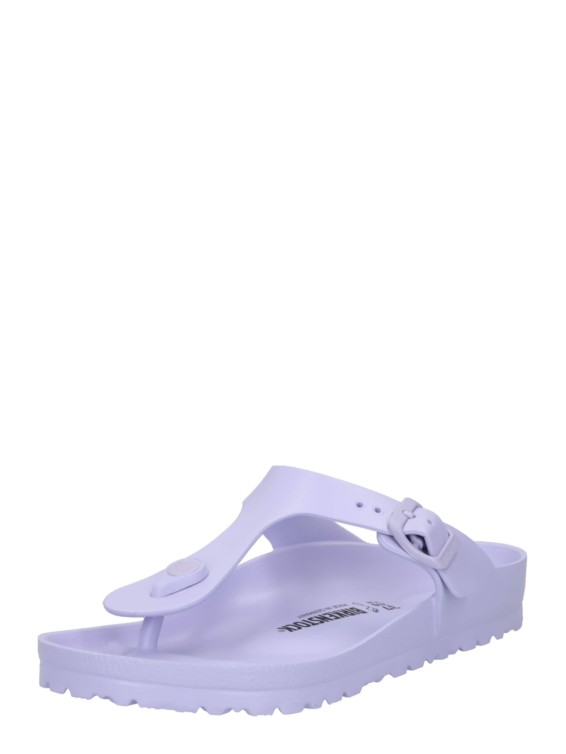 BIRKENSTOCK T-Bar Sandals in Purple: front