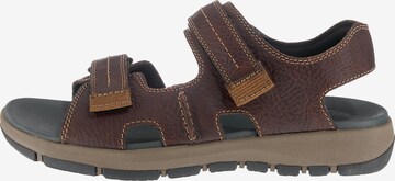 CLARKS Sandale in Braun