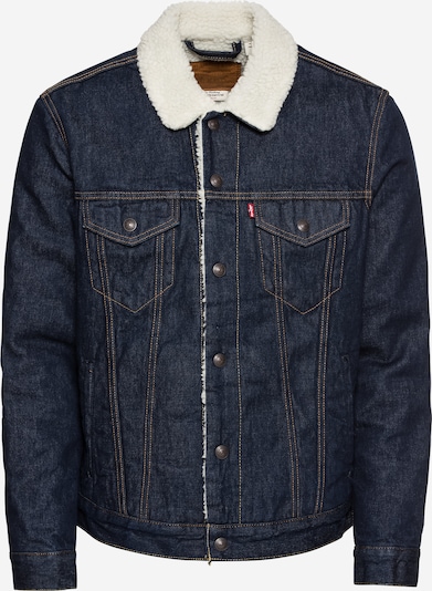 LEVI'S ® Between-season jacket 'Type 3 Sherpa Trucker' in Blue denim, Item view