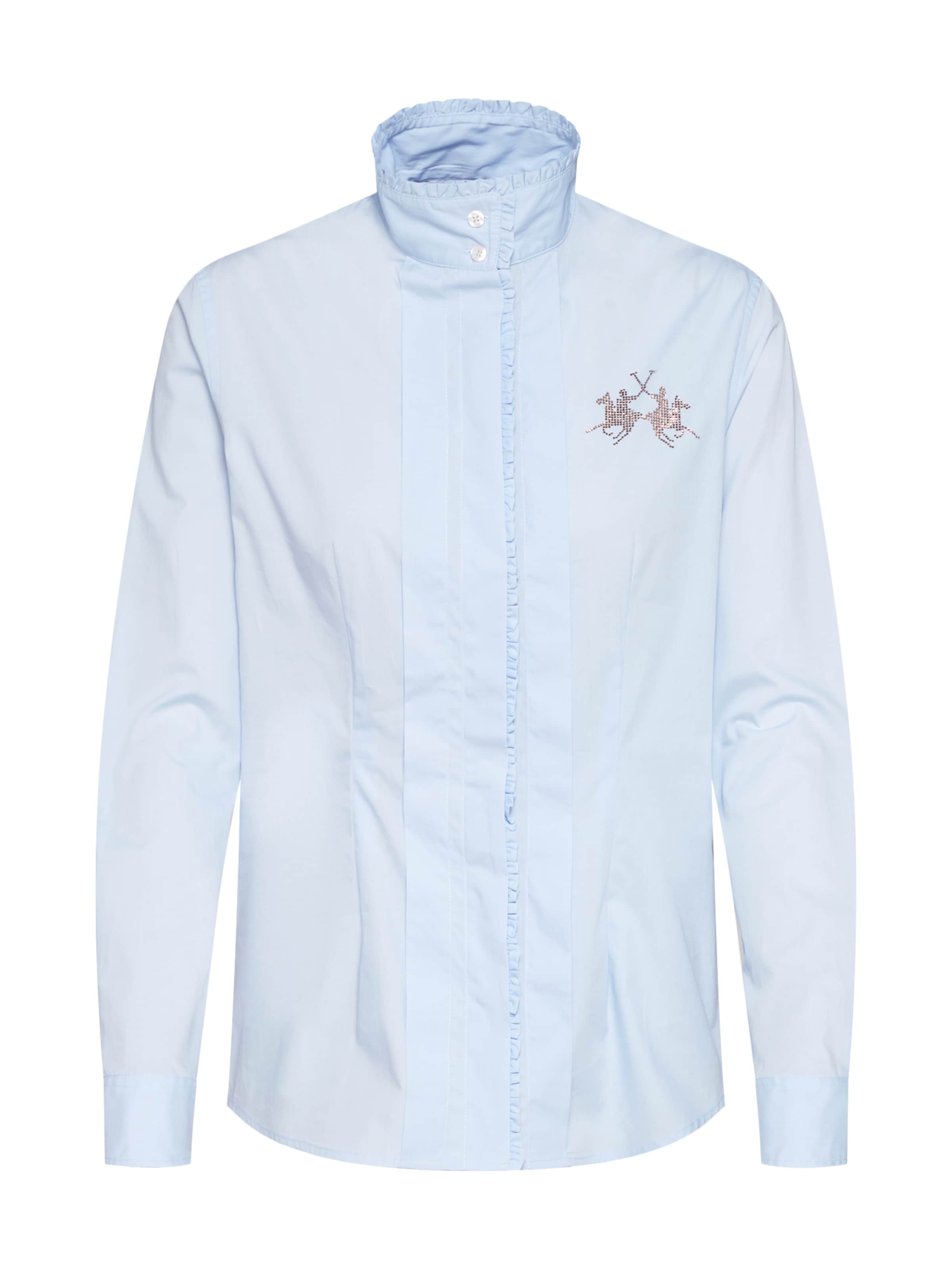 La Martina - Blouse in de kleur Blauw