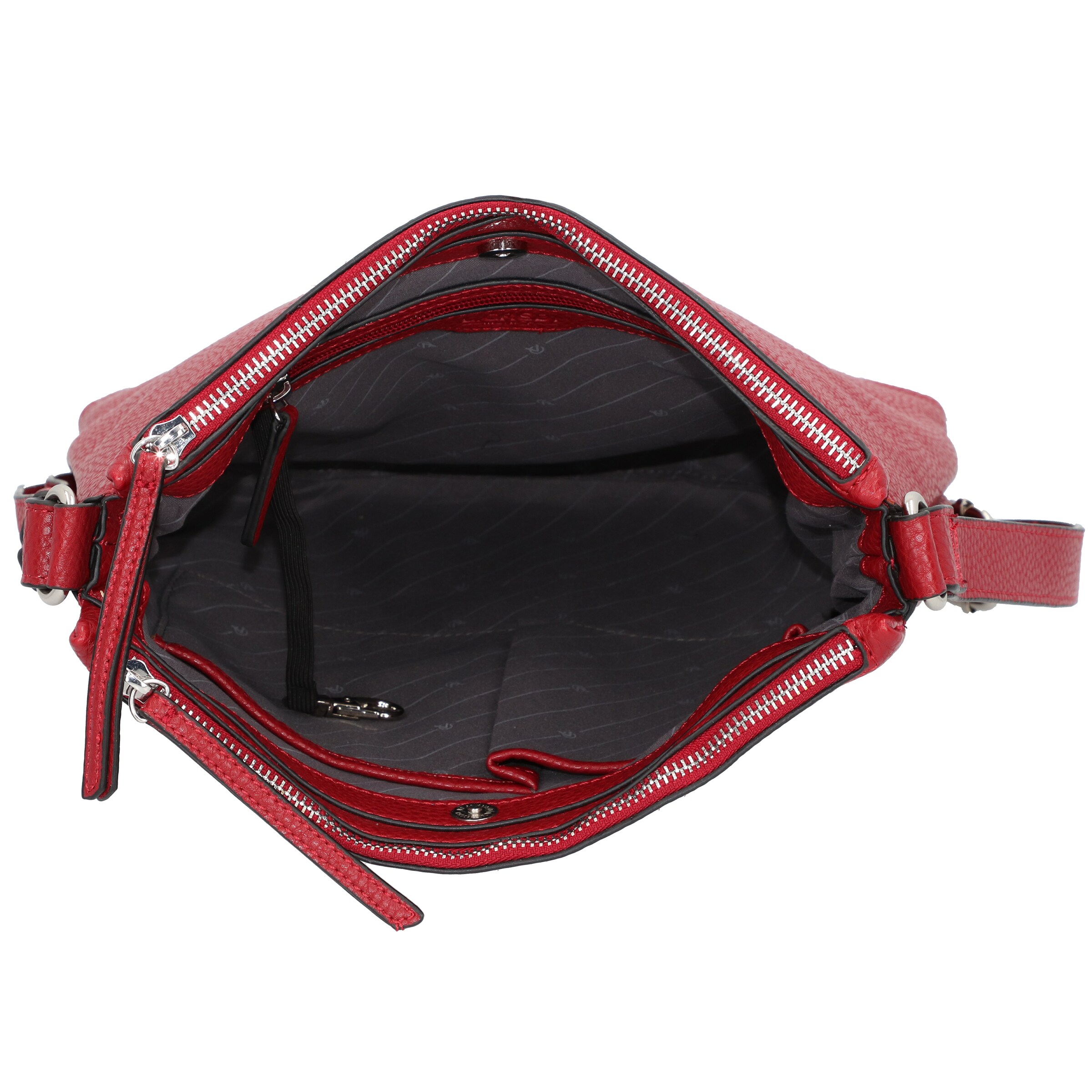 L.CREDI Schoudertas 'New Orleans' in Rood