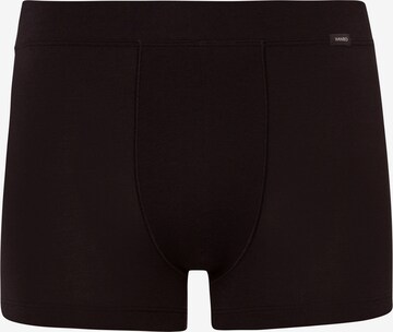 Hanro Boxershorts ' Natural Function ' in Zwart: voorkant