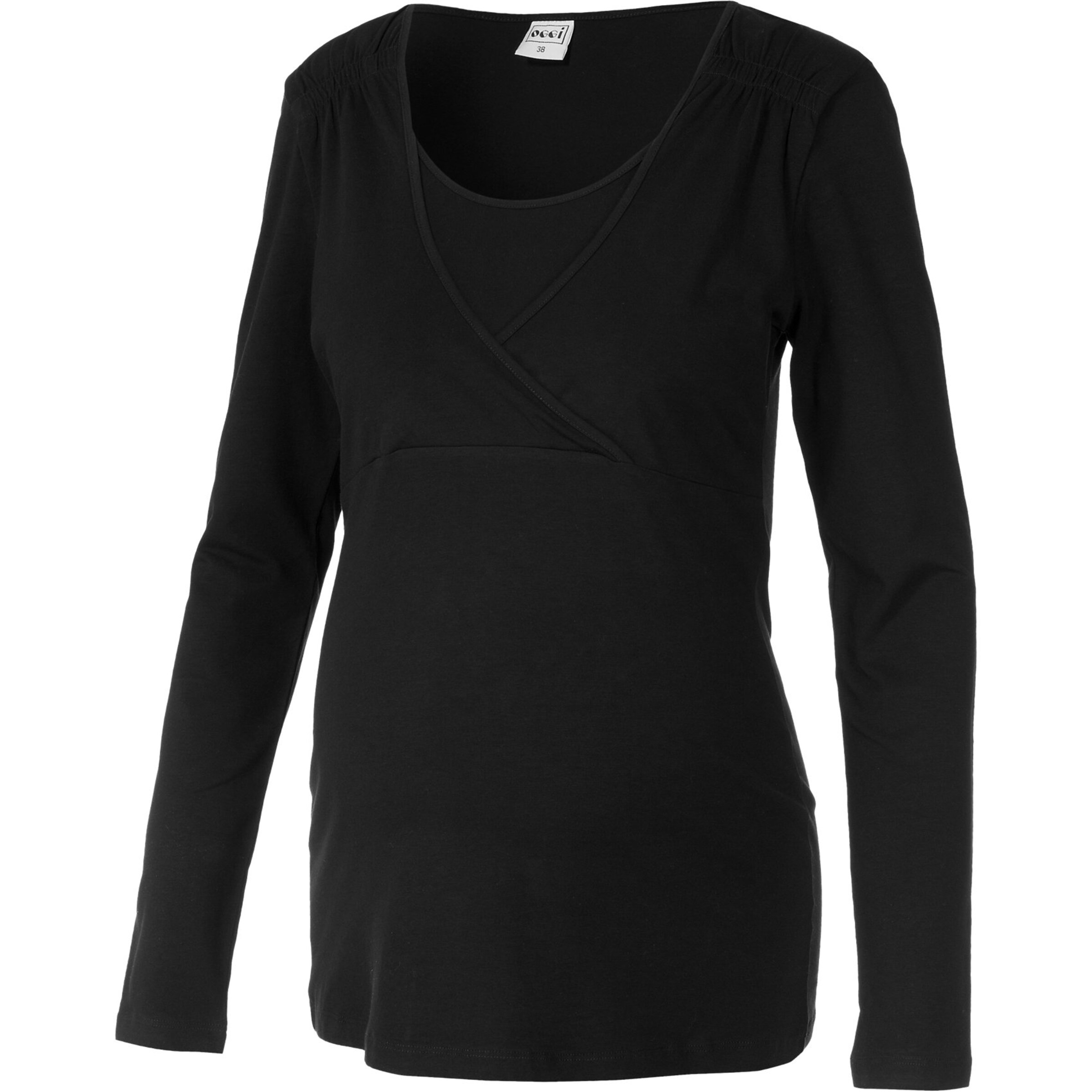 OGGI - Shirt in schwarz