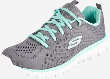 SKECHERS Sneakers 'Graceful Get Connected' in Grey: front