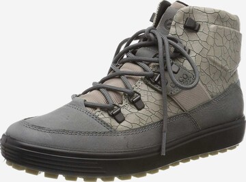 ECCO Lace-Up Ankle Boots in Grey: front