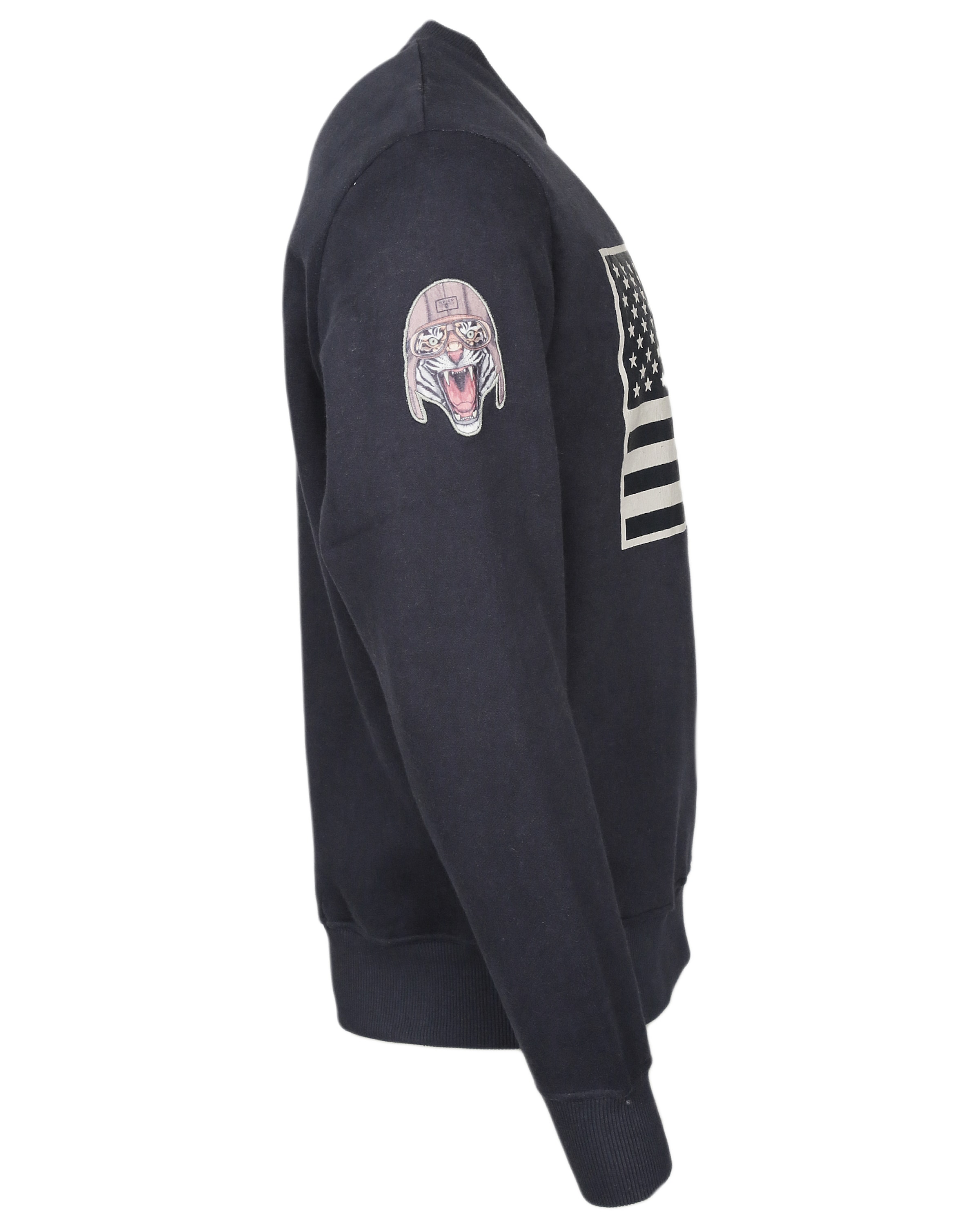 TOP GUN Sweater 'TG-9018' in Blau