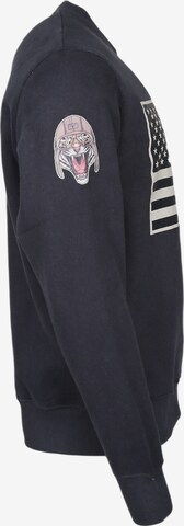 TOP GUN Sweatshirt 'TG-9018' in Blauw