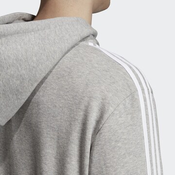ADIDAS ORIGINALS Regularny krój Bluza rozpinana '3-Stripes' w kolorze szary