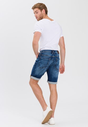 Cross Jeans Regular Jeansshorts 'Leom' in Blau: zadná strana