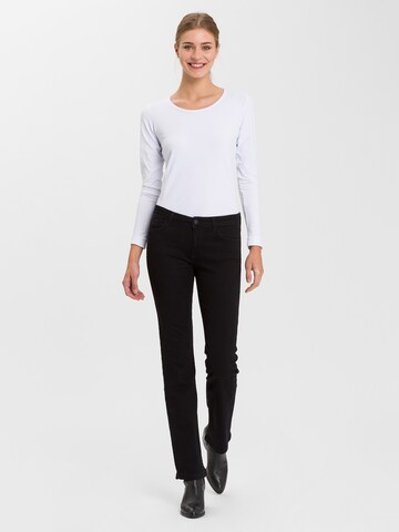 Cross Jeans Regular Jeans ' Lauren ' in Black