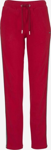 BENCH Regular Pants in Red: front