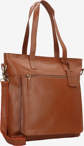 Burkely Shopper ''Vintage Jade' in Brown