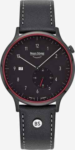 Bruno Söhnle Analog Watch in Black: front