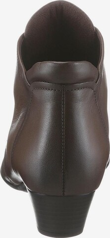 GABOR Lace-Up Ankle Boots in Brown