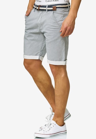 Regular Pantalon 'Bourchier' INDICODE JEANS en bleu : devant