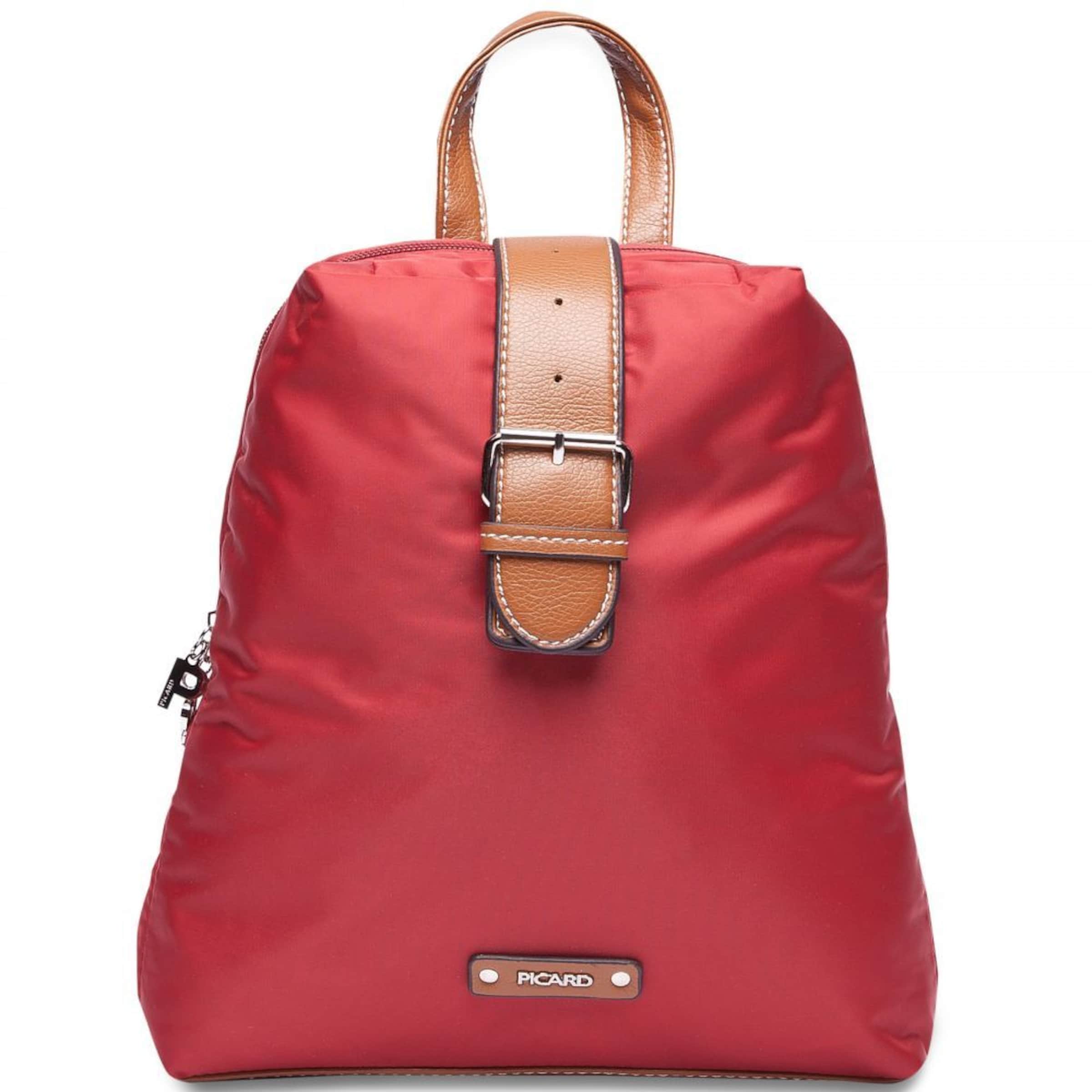 Picard Rugzak 'Sonja' in Rood: voorkant