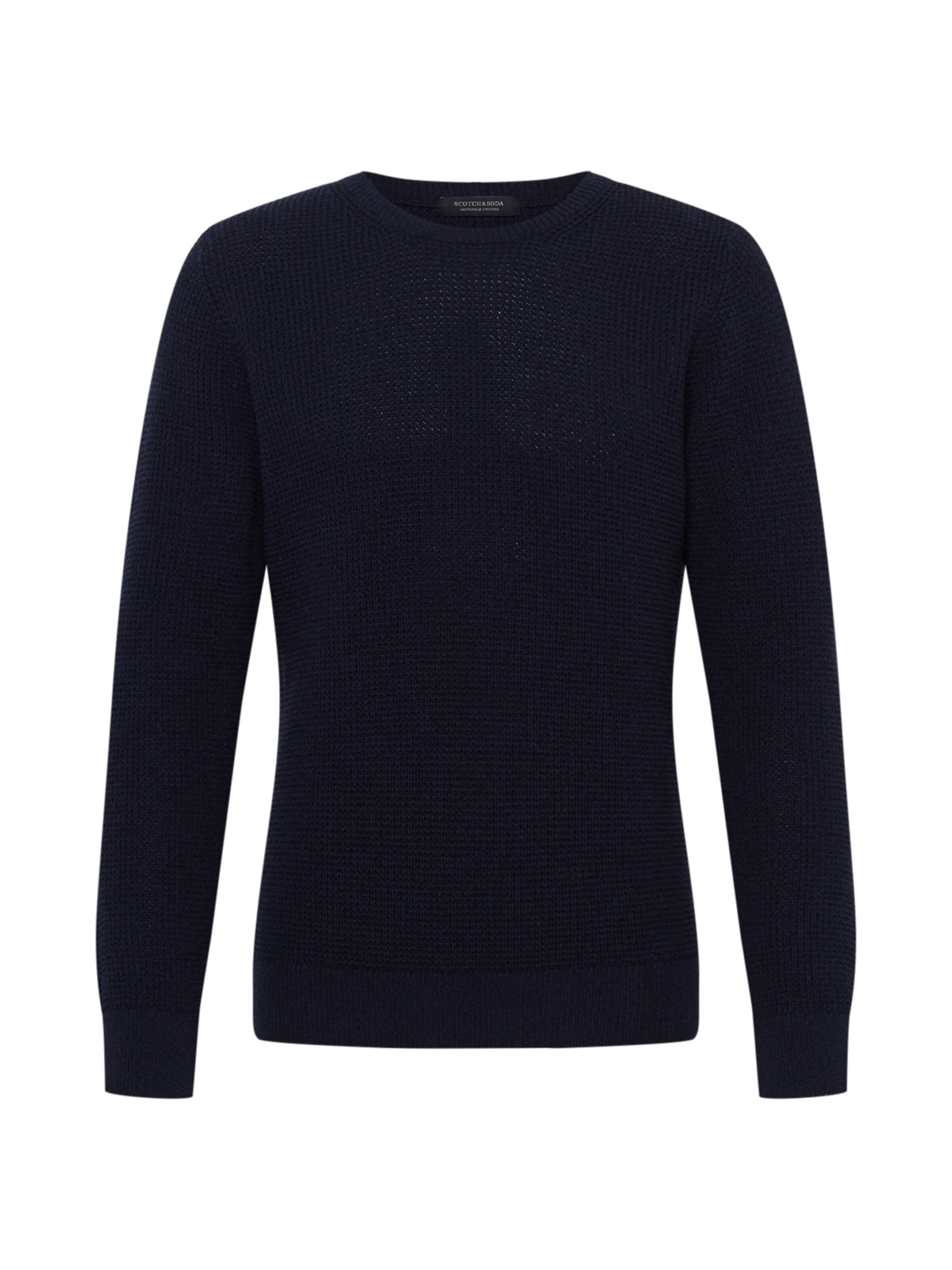 SCOTCH & SODA - Trui in de kleur Nachtblauw