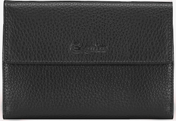 Esquire Wallet 'Primavera' in Black: front