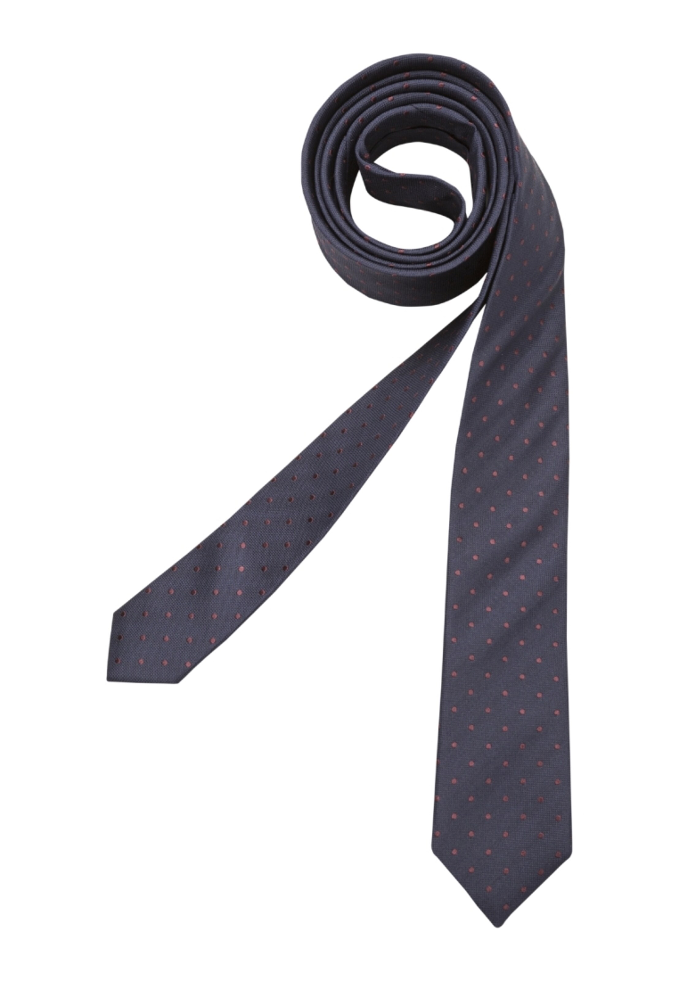 SEIDENSTICKER - Stropdas 'Slim' in de kleur Blauw