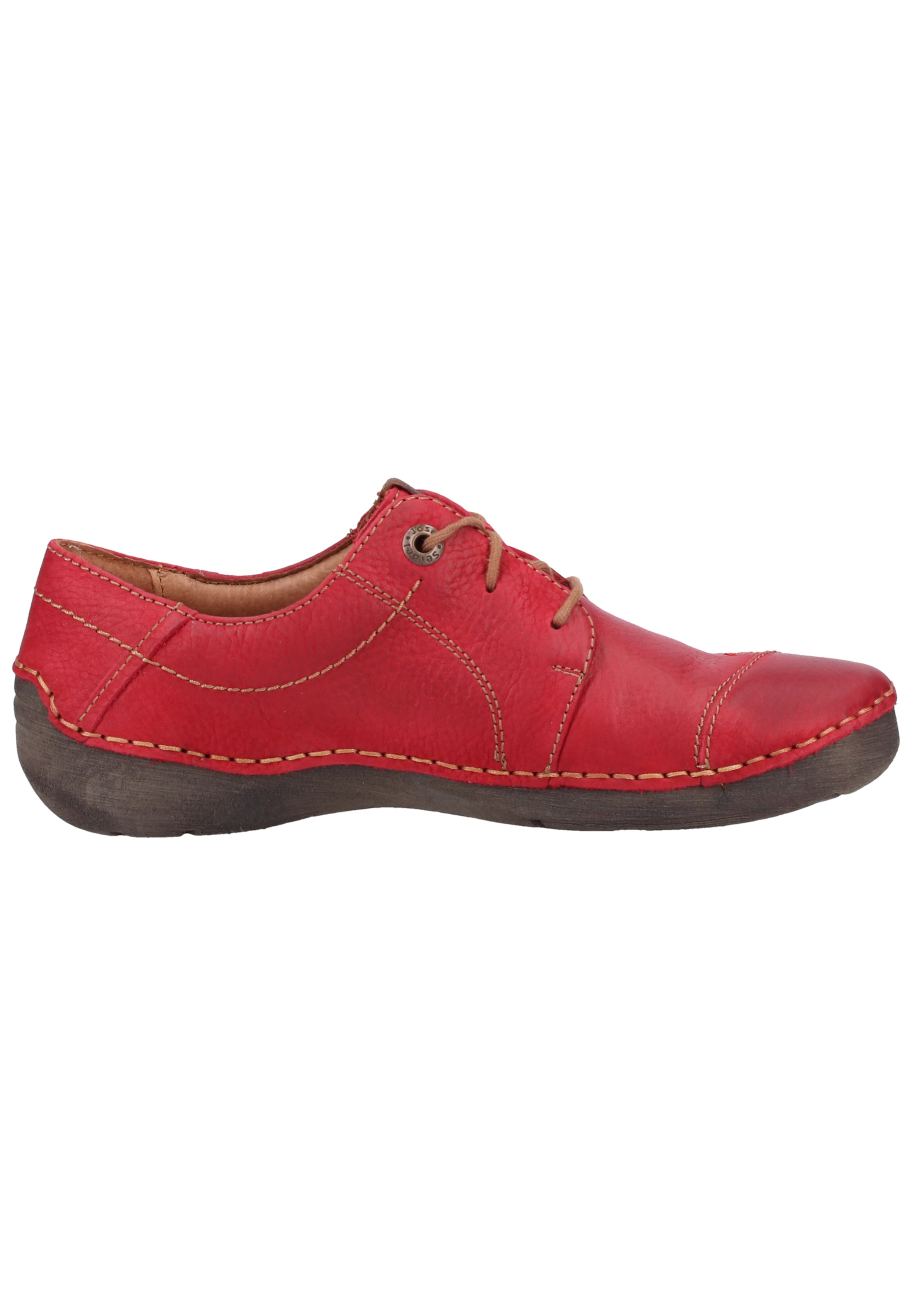 JOSEF SEIBEL Athletic lace-up shoe 'Fergey' in Red