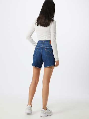 Regular Jean '501 Rolled Short' LEVI'S ® en bleu