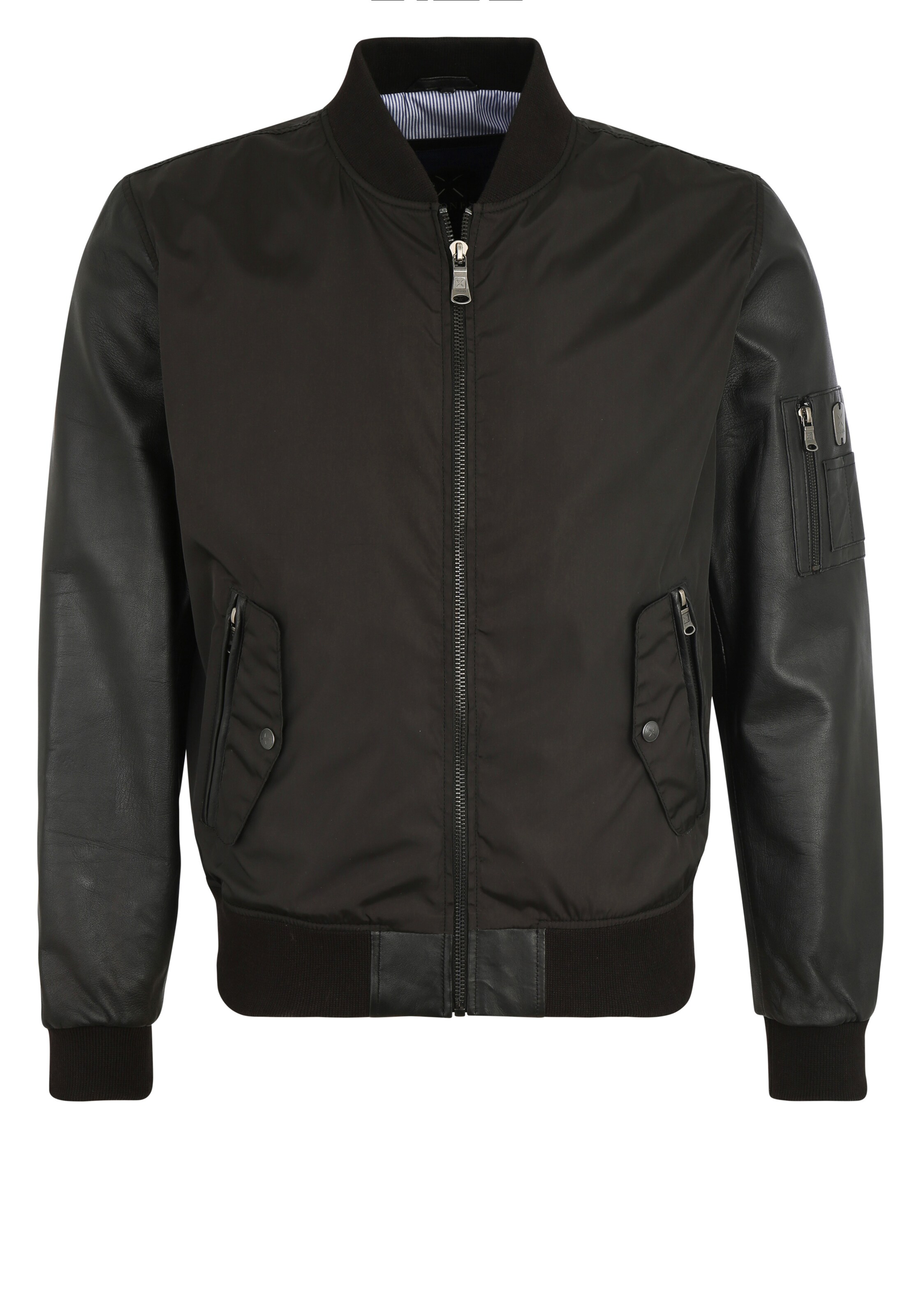 STONES - Jacke 'Blake' in schwarz