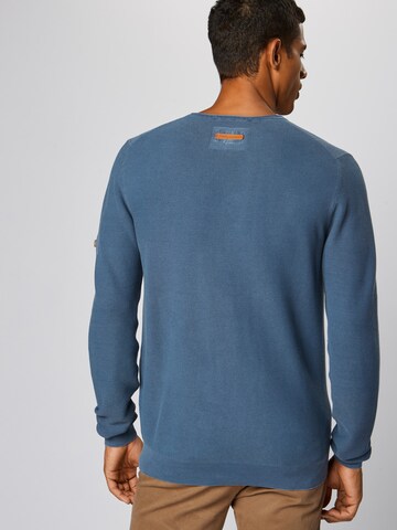 CAMEL ACTIVE Pullover in Blau: zadná strana