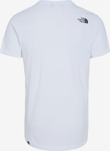 THE NORTH FACE Regular Fit T-Shirt 'Fine' in Weiß