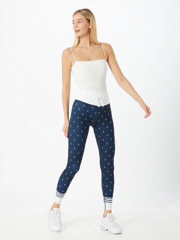 Athlecia Skinny Sportbroek 'Yarma' in Blauw