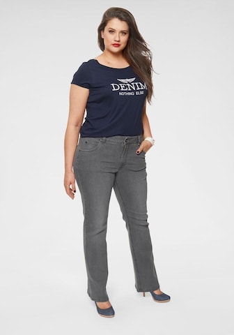 ARIZONA Boot cut Jeans 'Svenja' in Grey