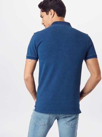 T-Shirt Polo Ralph Lauren en bleu : derrière