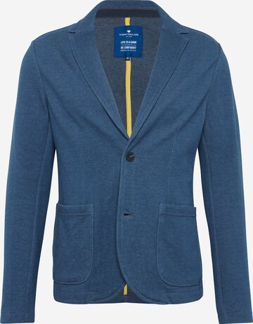 Coupe regular Veste de costume TOM TAILOR en bleu : devant