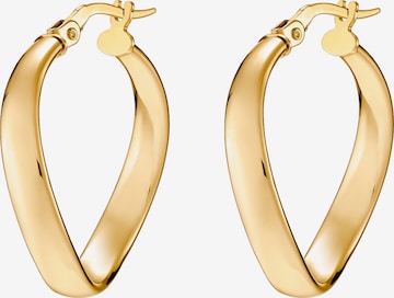 CHRIST Earrings in Gold: front