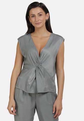 Camicia da donna di Usha in verde: frontale