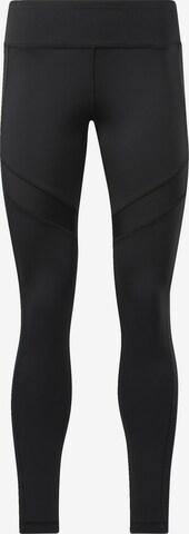 Reebok Skinny Sporthose in Schwarz