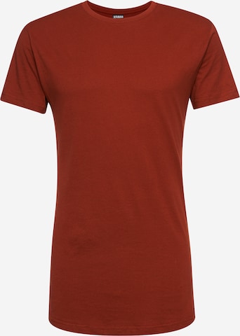 Urban Classics Shirt in Rood: voorkant