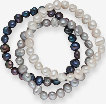 Valero Pearls Bracelet in Blue: front